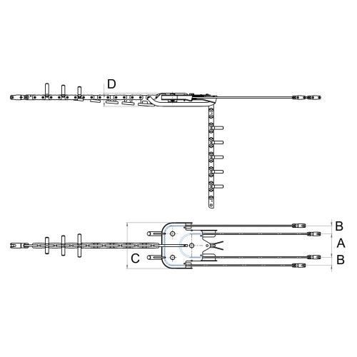 OMAC BALANCING RUNNING BOARDS F154