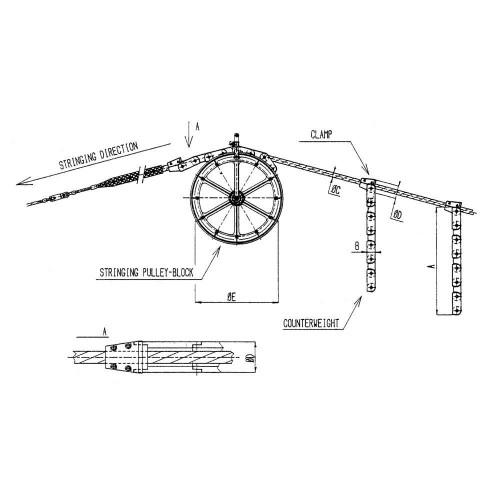 OMAC ANTITWISTING COUNTERWEIGHT F198